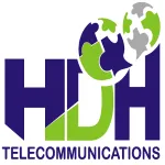 HDH Telecommunications company logo