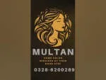 Multan home salon company logo