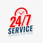 24/7 DCT company logo