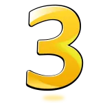 Three Percent comunication company logo