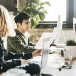 Taj printing service company logo