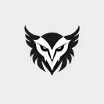 Black and White Osprey company logo